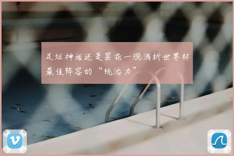 足坛神话还是昙花一现浅析世界杯最佳阵容的“统治力”